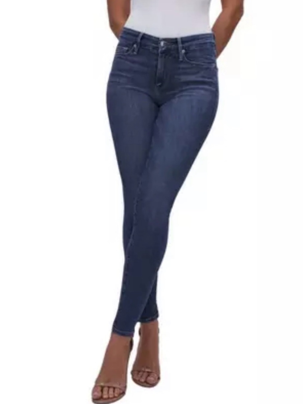 Good American Good Legs Low Rise Jeans Size 4